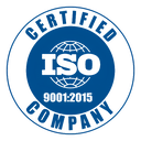 ISO 9001:2015 certified company